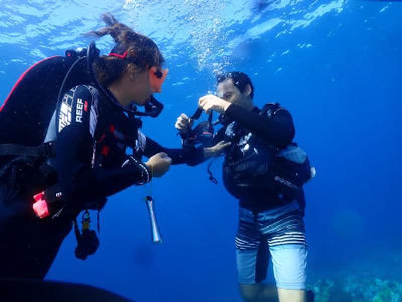 Billet Formation Scuba Diver dans la Réserve Cousteau, Guadeloupe