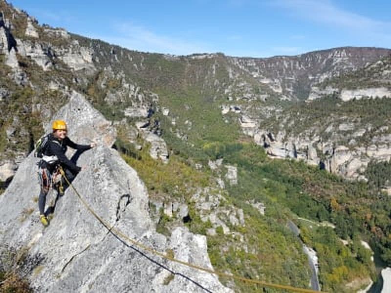 Billet Découverte de l'escalade grande voie dans les Gorges du Tarn