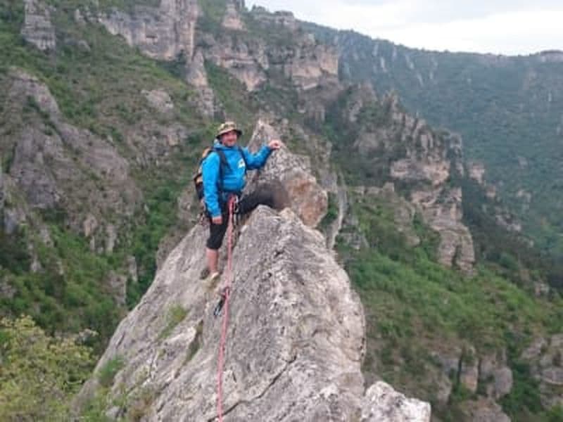 Billet Escalade sur les falaises des Gorges du Tarn, près de Millau