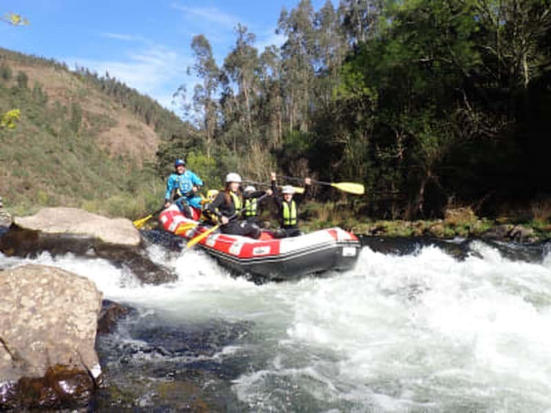 Billet Descente en rafting sur la rivière Paiva à Arouca depuis Espiunca, près de Porto