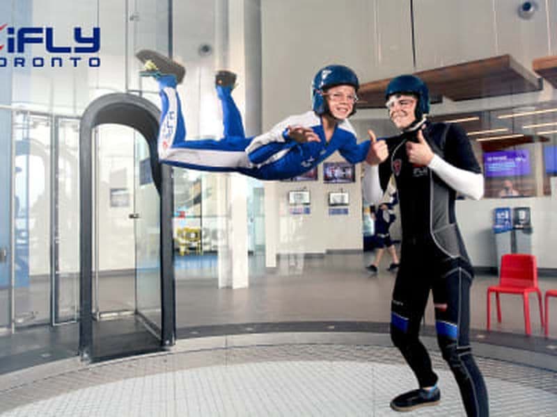 Billet Baptême en simulateur de chute libre à Oakville, près de Toronto