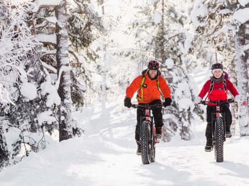 Billet Excursion en fat bike électrique dans le parc national de Pyhä-Luosto au départ de Pyhä