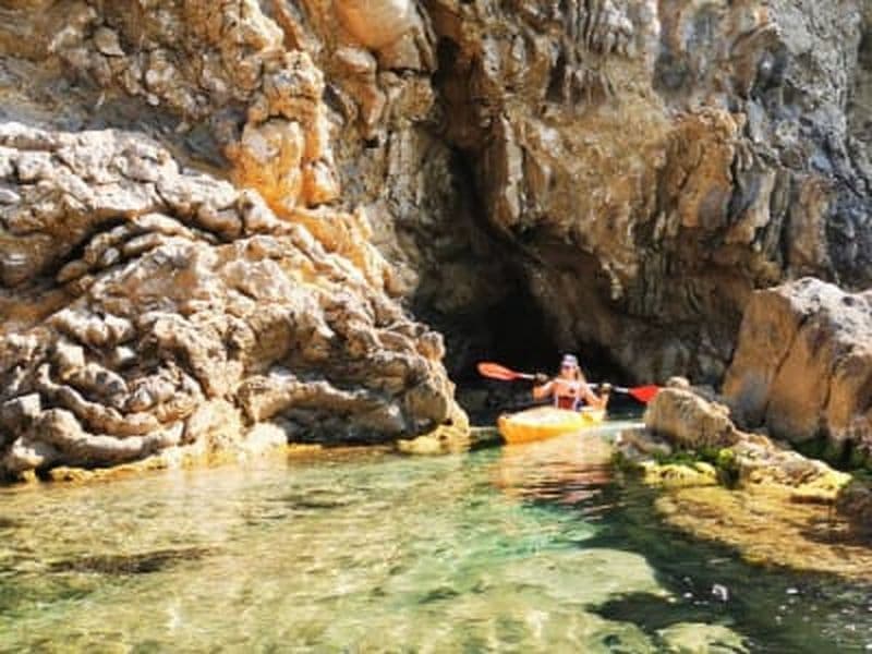 Billet Excursion guidée en kayak de mer à Villajoyosa près de Benidorm, Alicante
