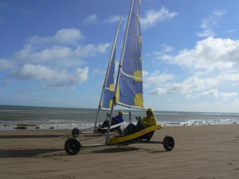 Billet Découverte du char à voile à Omaha Beach en Normandie