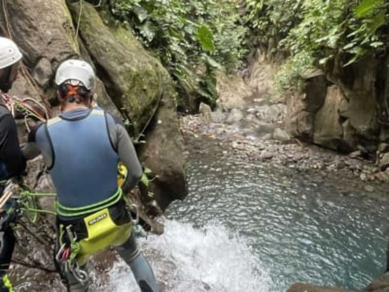 Billet Canyoning dans Bourseau près de la réserve Cousteau