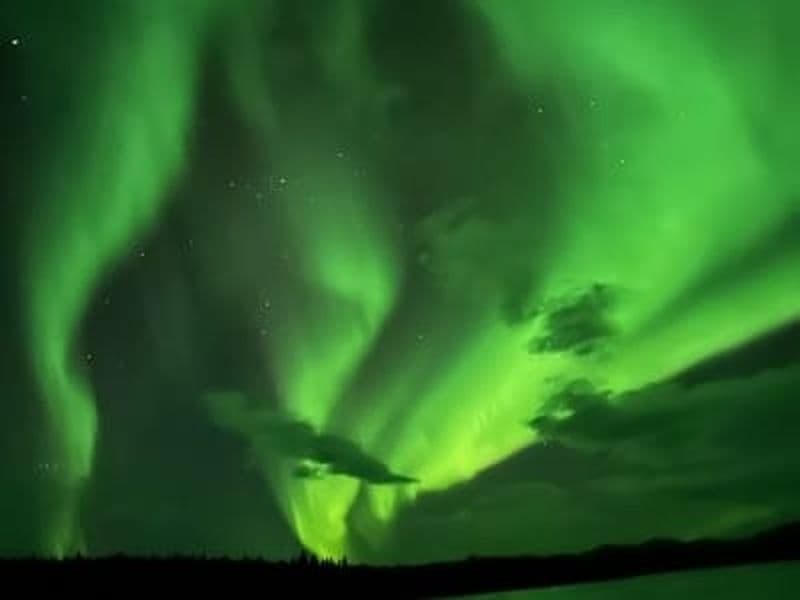 Billet Observation des aurores boréales à Whitehorse, Yukon