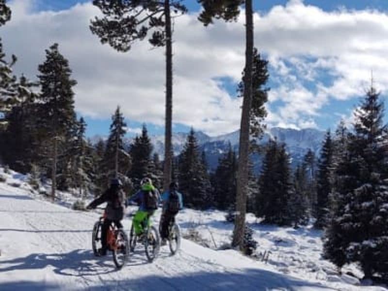 Billet Balade en fat-bike électrique sur neige à Font Romeu