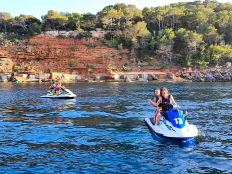 Billet Excursion en Jet Ski de San Antoni de Portmany à Cala Salada, Ibiza
