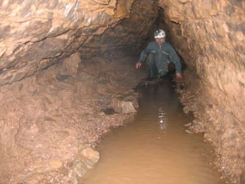 Billet Spéléologie dans la grotte de Peyroche près de Ruoms, Ardèche