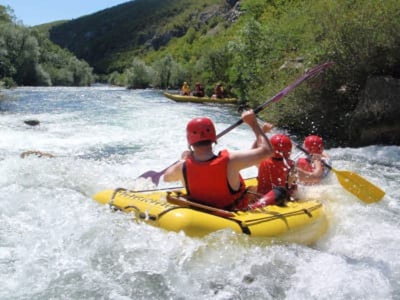 Billet Excursion en rafting sur la rivière Cetina au départ de Split