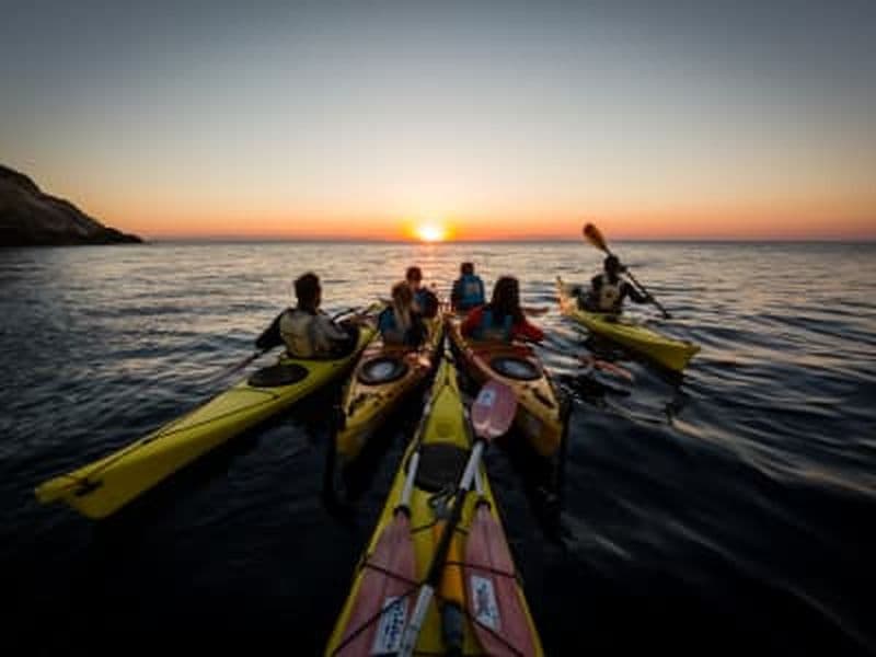 Billet Excursion en kayak de mer au lever du soleil depuis la plage de Kathara à Rhodes