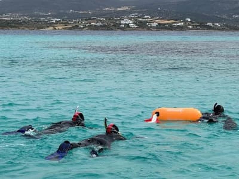 Billet Excursion guidée de snorkeling au départ d'Aliki à Paros