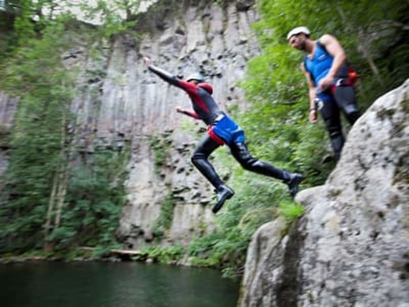 Billet Canyoning dans l'Aérocanyon Ultra de la Besorgues, Ardèche