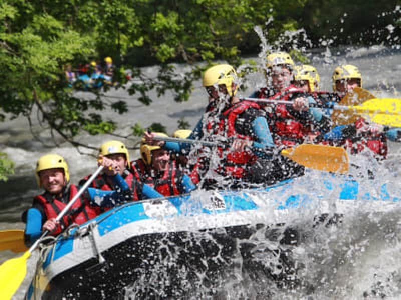 Billet Descente en rafting de l'Isère près des Arcs