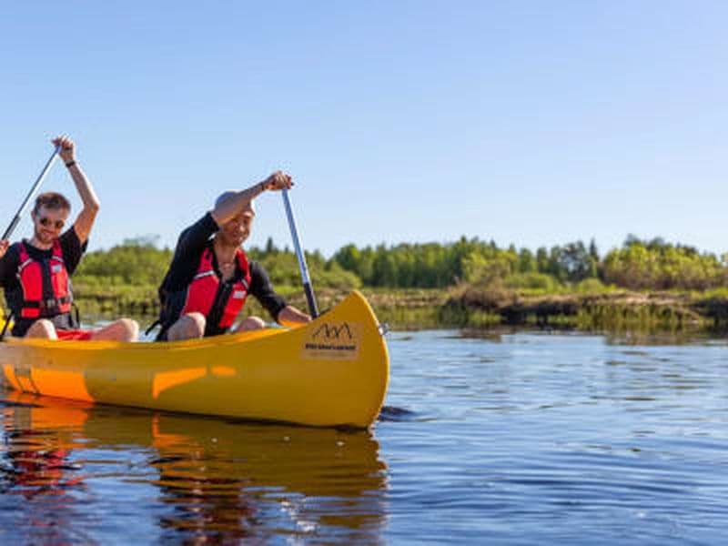 Billet Journée de canoë dans la nature sauvage de Laponie, Finlande