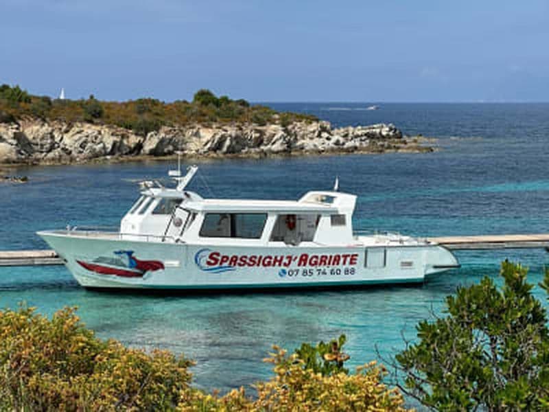 Billet Visite à la plage du Lotu en bateau taxi depuis Saint-Florent