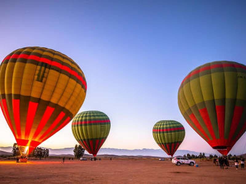 Billet Vol en Montgolfière au-dessus du désert des Jbilets, Marrakech