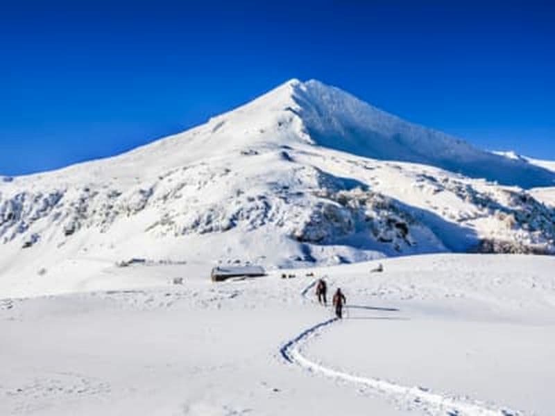 Billet Randonnée en raquettes sur les sommets du Lioran, Massif du Cantal