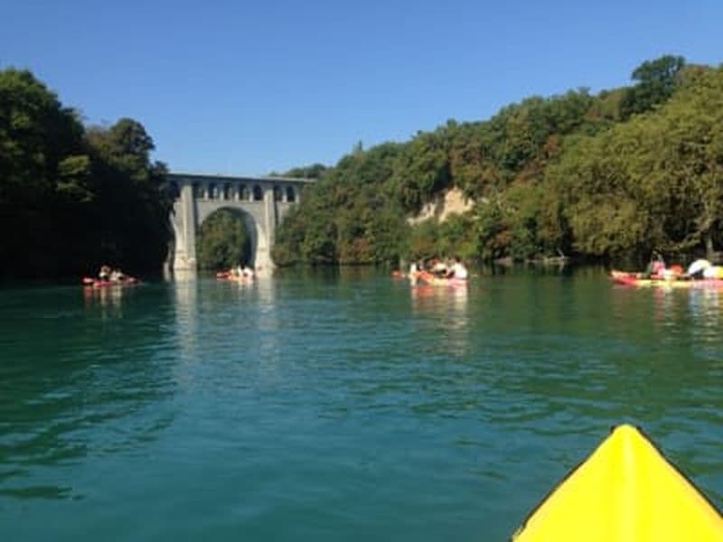 Billet Descente du Rhône en kayak près de Genève