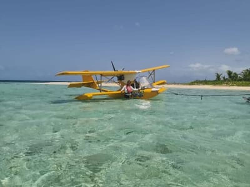 Billet Vol en hydravion au-dessus du Grand Cul-de-sac Marin depuis Le Gosier