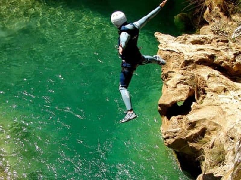 Billet Canyoning dans les gorges du Rio Verde à Otivar, près de Nerja à Malaga