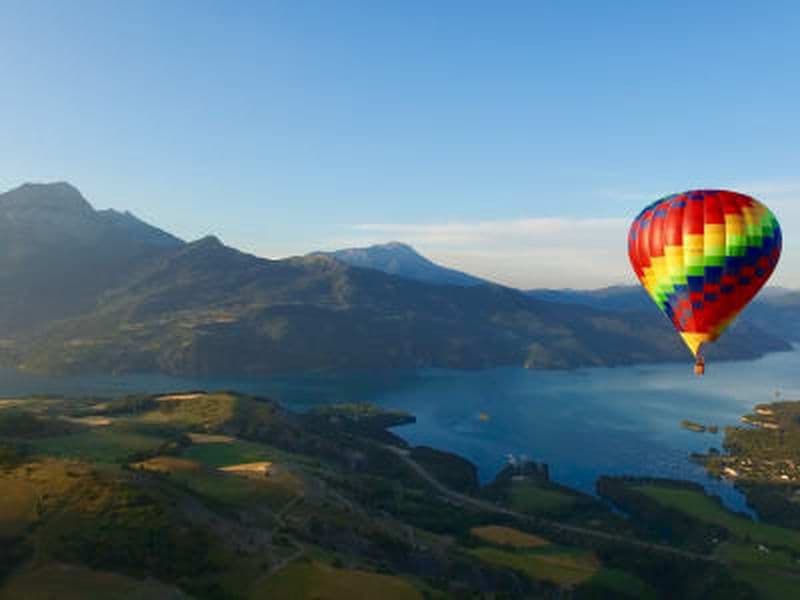 Billet Vol en Montgolfière au-dessus du Lac de Serre-Ponçon