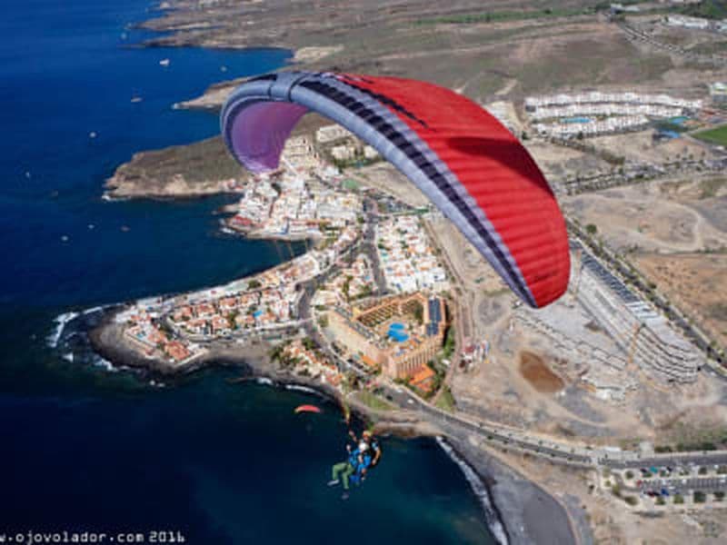 Billet Vol en parapente en tandem au-dessus d'Adeje, à Tenerife