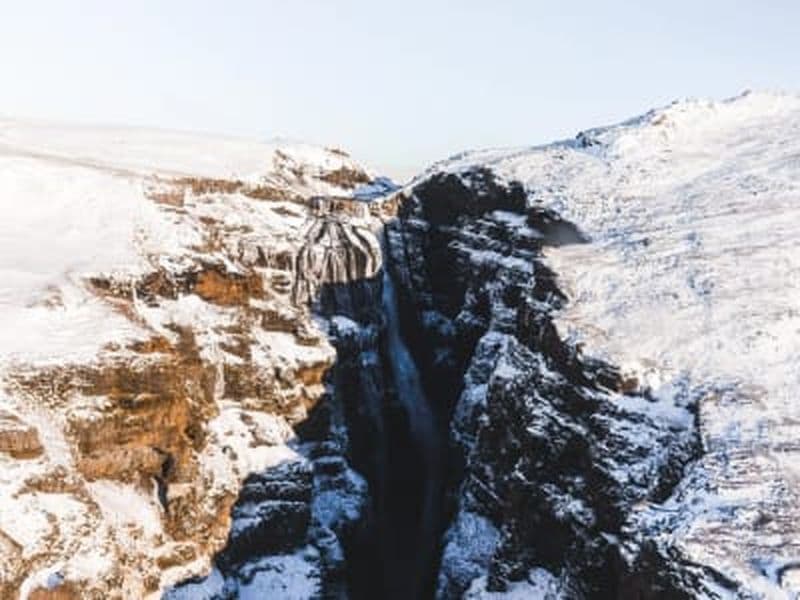 Billet Vol en hélicoptère vers les chutes d'eau de Glymur et le volcan Hengill depuis Reykjavík