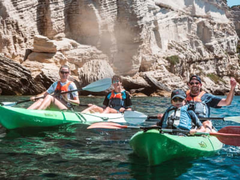 Billet Excursion en kayak de mer au Capo Pertusato à Bonifacio depuis Piantarella