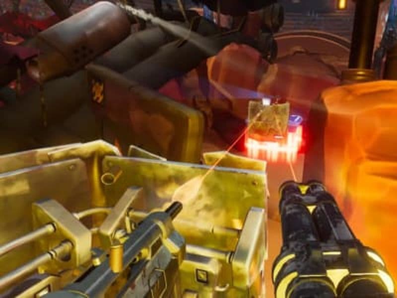 Billet Jeu de tir en réalité virtuelle : « The burning descent » près d'Annecy