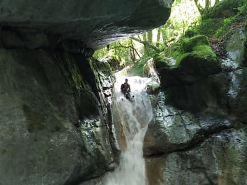 Billet Canyon de Ternèze près de Chambéry, Massif des Bauges