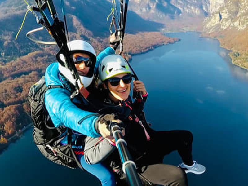 Billet Vol en parapente en tandem au-dessus du lac de Bohinj depuis Bohinjska Bistrica