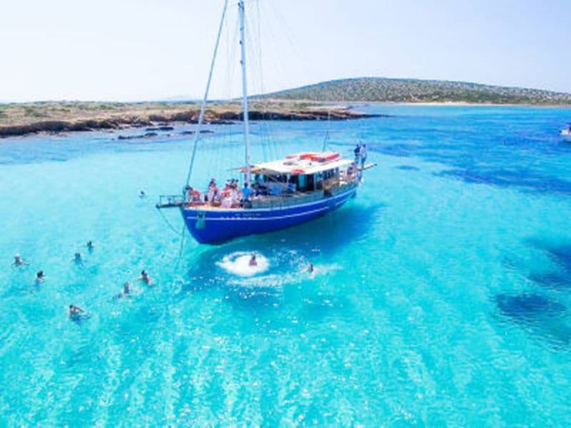 Billet Croisière en bateau autour d'Antiparos et de Despotiko depuis Paros
