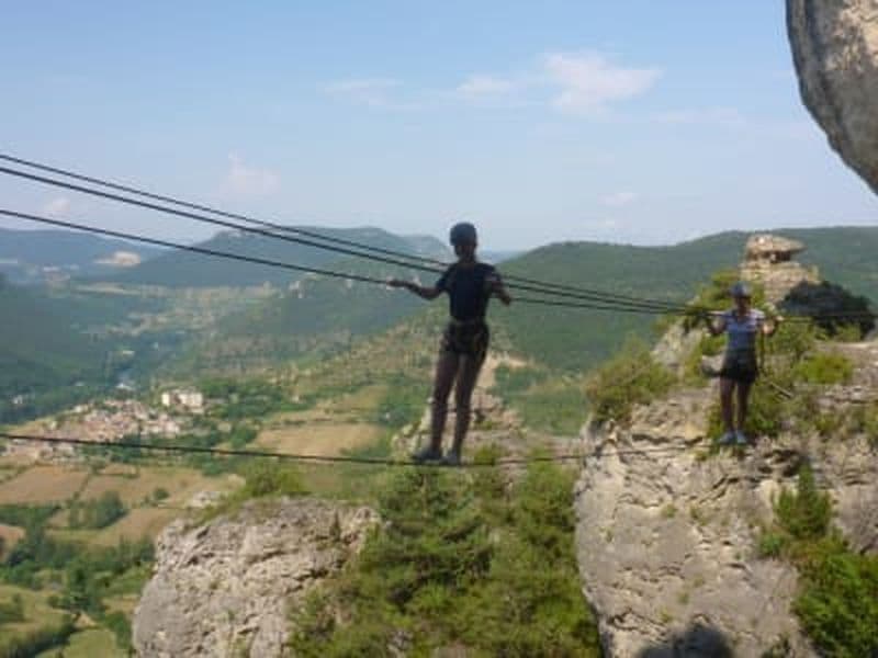 Billet Via ferrata du Liaucous dans les gorges du Tarn