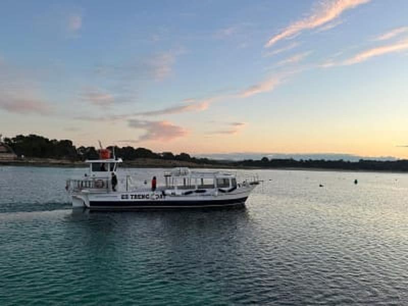 Billet Balade en bateau à la plage d'Es Trenc au coucher du soleil depuis Colònia de Sant Jordi, Majorque