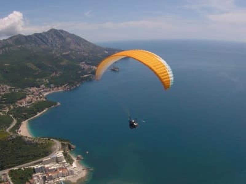 Billet Vol en parapente en tandem au-dessus de la vieille ville de Kotor