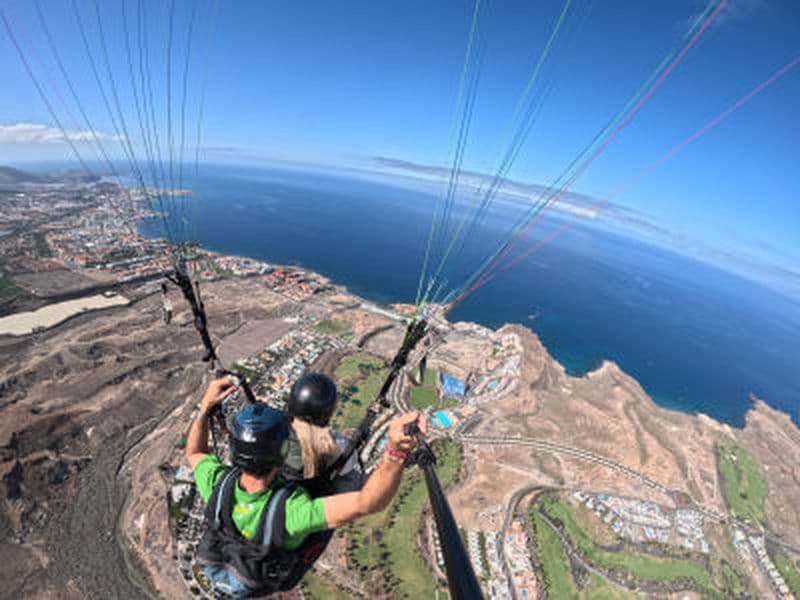 Billet Vol en parapente en tandem à Costa Adeje depuis Playa de la Enramada, Tenerife