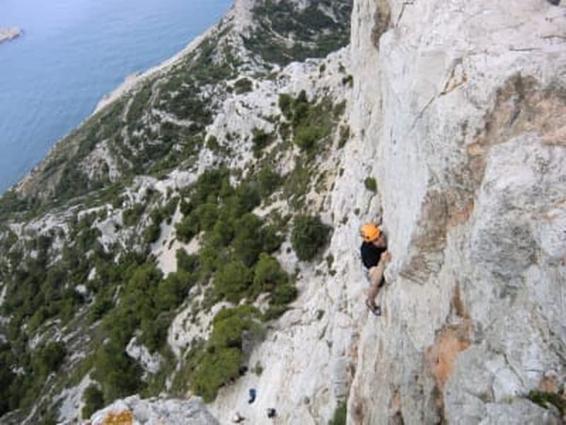 Billet Initiation à l'escalade dans le Parc National des Calanques, Marseille