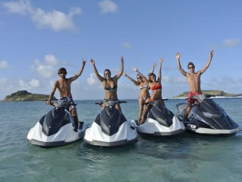 Billet Randonnée en jet ski à Saint-Barthélemy