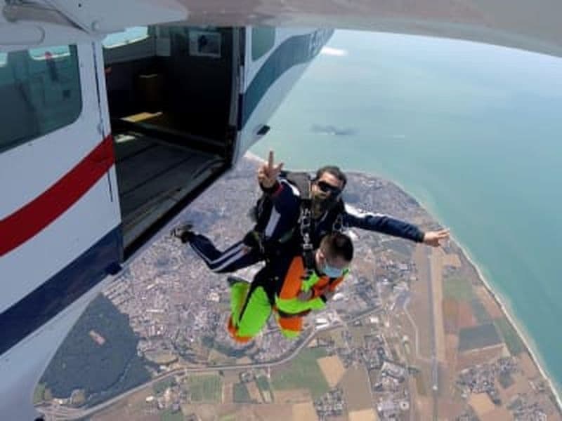 Billet Saut en parachute tandem entre Etretat et Le Havre