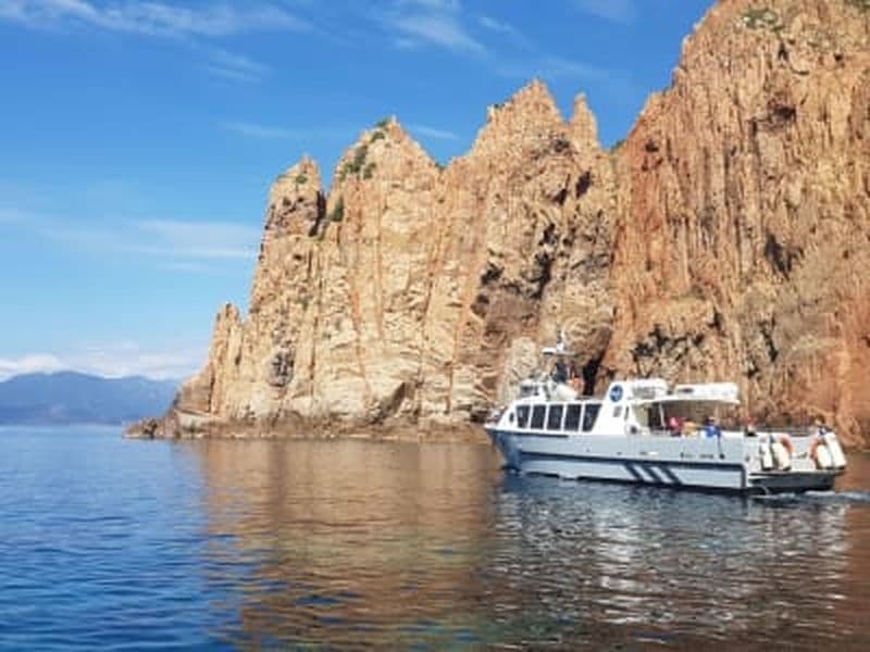 Billet Excursion en bateau dans les Calanques de Piana depuis Sagone ou Cargèse, Corse