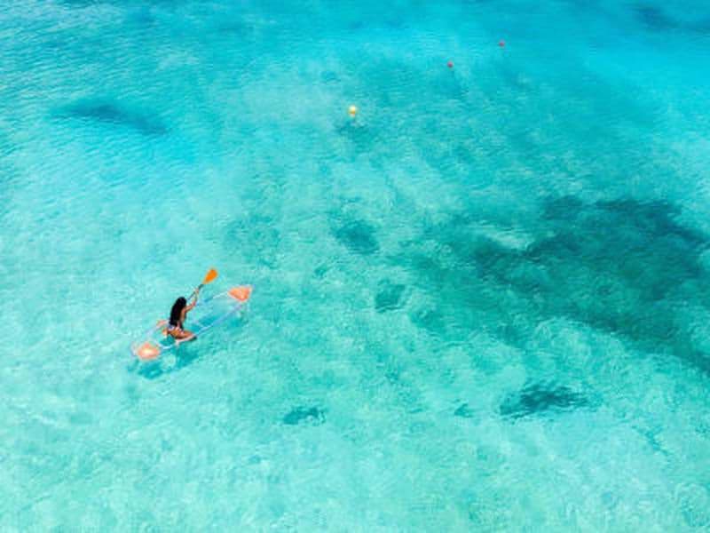 Billet Location de kayak transparent dans l’Anse du Souffleur à Port-Louis, Guadeloupe