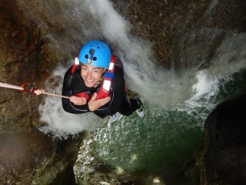 Billet Canyoning intermédiaire dans le torrent Rio Nero, Lac de Garde