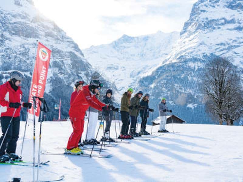 Billet Cours de ski pour débutants à Grindelwald depuis d'Interlaken