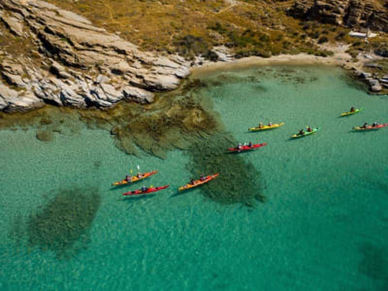 Billet Excursion guidée en kayak de mer dans la baie de Naoussa au départ de Paros Nord