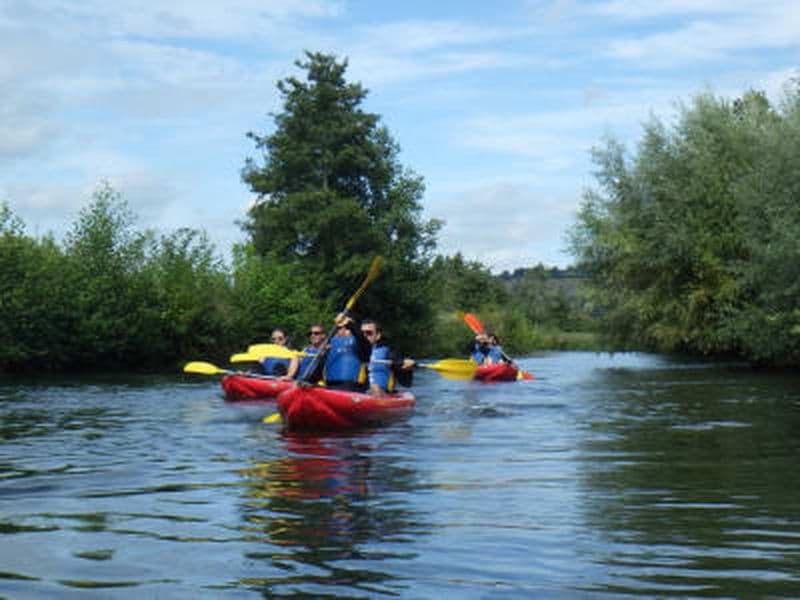 Billet Randonnée en kayak sur la Touques en Normandie