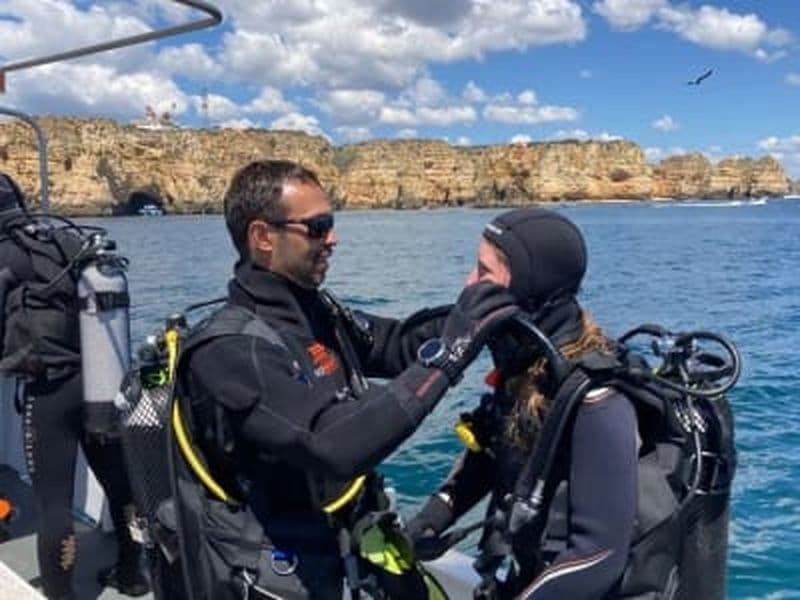 Billet Cours de remise à niveau en plongée sous-marine à Lagos, Algarve