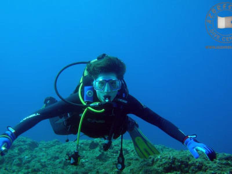 Billet Baptême de plongée près de l'îlot de Vila Franca à São Miguel, Açores