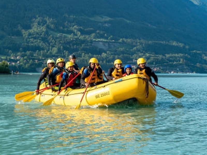 Billet Excursion familiale de rafting jusqu’au lac de Brienz près d'Interlaken