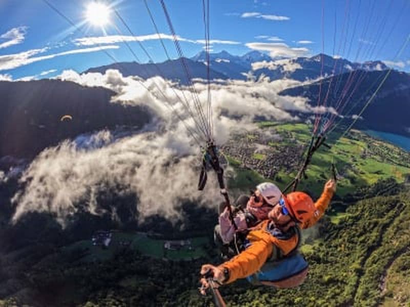 Billet Vol en parapente en tandem au-dessus d'Interlaken
